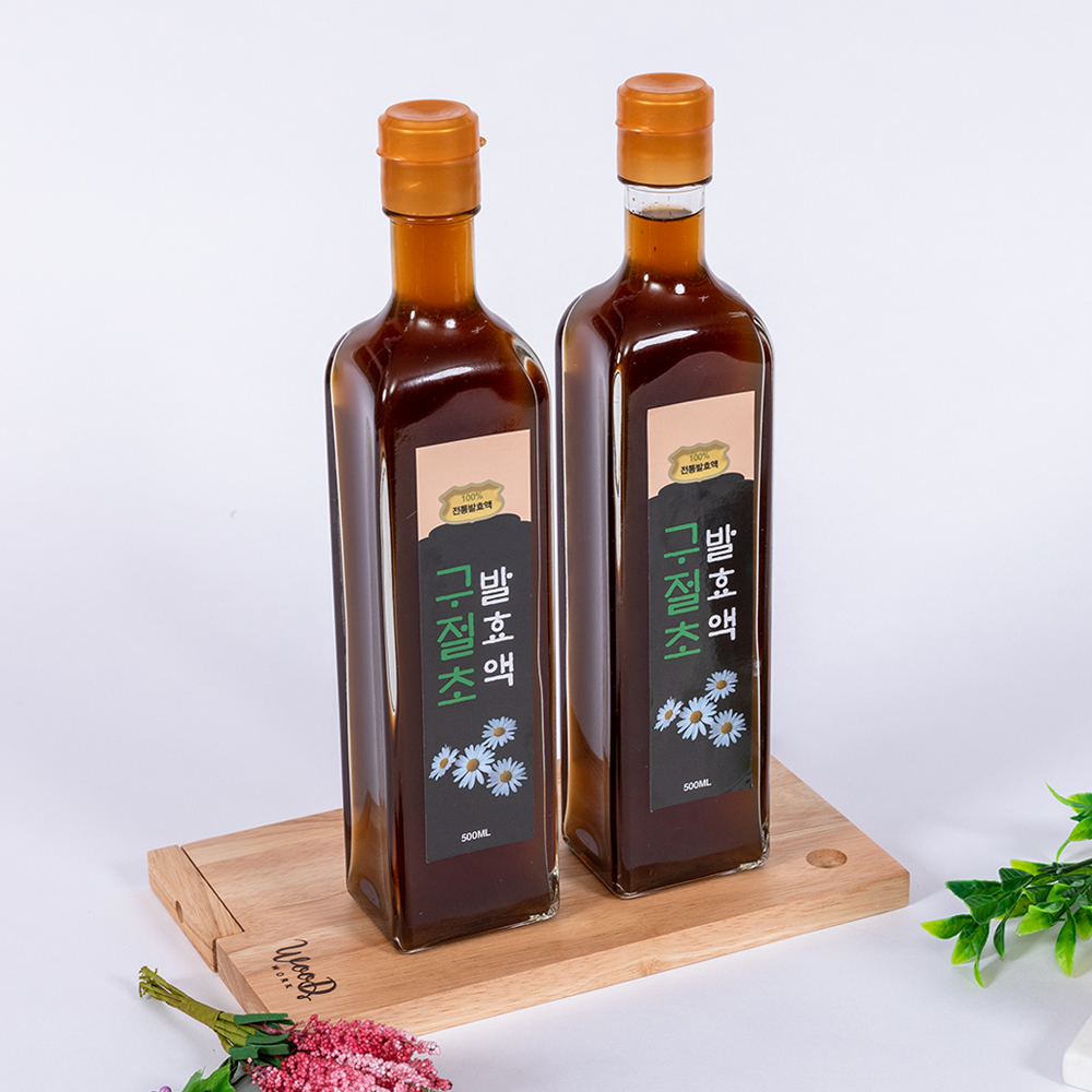 국내산 구절초로 만든 구절초 발효액 500ml 5년이상숙성