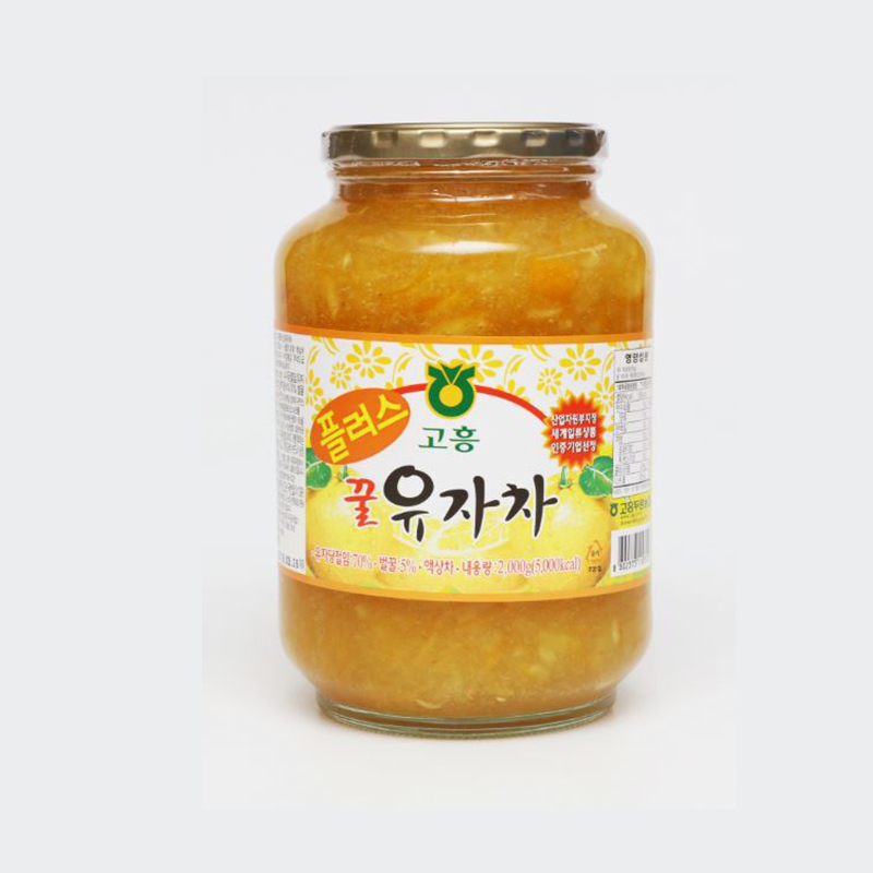유자청 고흥 두원농협 유자차 2kg x 2병