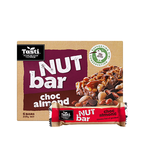 테스티 넛바 초코 아몬드 210g(35g x 6봉)