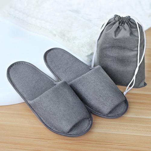 남녀공용 휴대용 접이식 일회용 슬리퍼