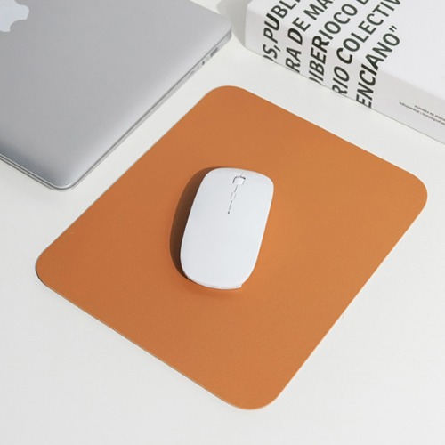 심플 가죽 마우스패드