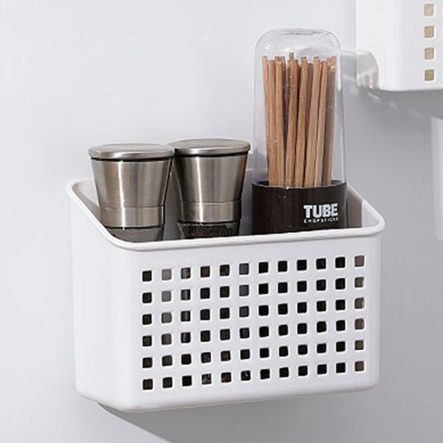 냉장고 수납 자석 선반 정리대