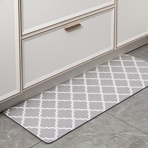 PVC 다용도 주방 방수 싱크대매트 발매트 그레이