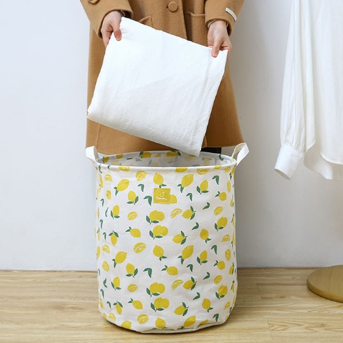 패브릭 접이식 빨래바구니