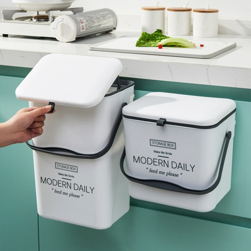 걸이형 음식물 다용도 쓰레기통