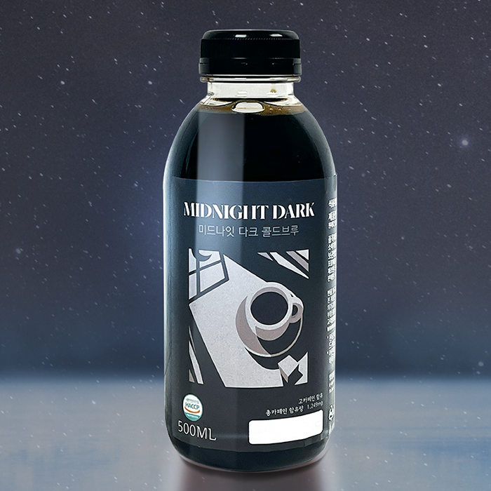 더치커피 콜드브루 미드나잇다크 원액 500ml 2배 더 진한 농도