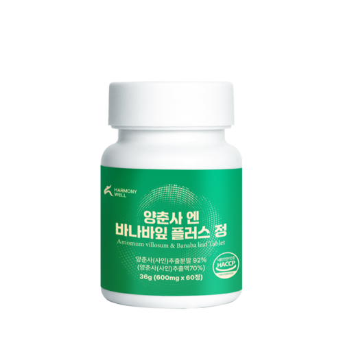 하모니웰 양춘사 엔 바나바잎 플러스 정 (60정)
