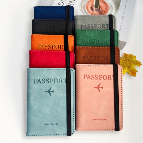 해킹방지 파스텔 여권파우치