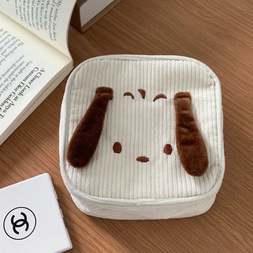 탄탄한 골덴 댕댕이 파우치