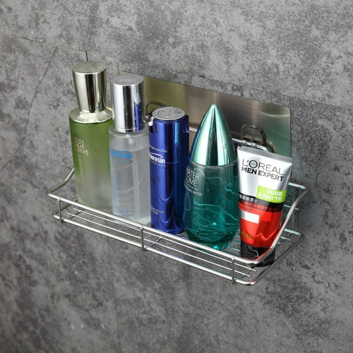 강력접착 무타공 욕실 화장실 다용도 선반 거치대