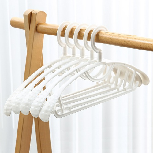 논슬립 라운드 옷걸이 5개세트