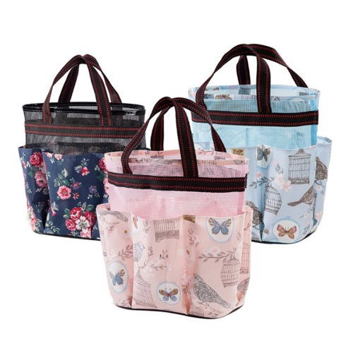 포켓 메쉬 목욕가방