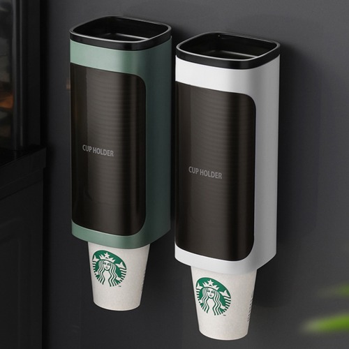 반투명 심플 종이컵 디스펜서