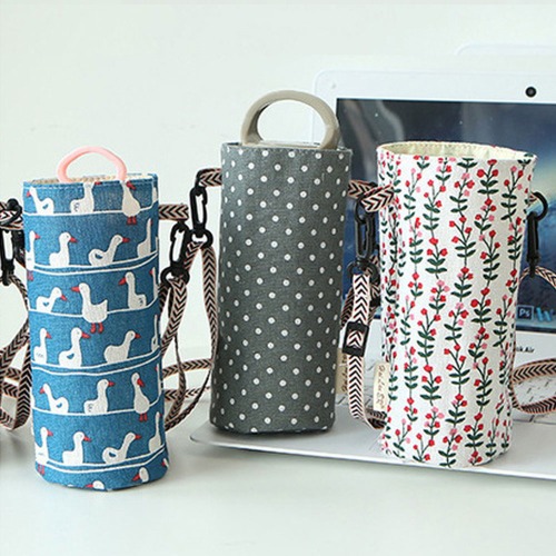 린넨 물병파우치