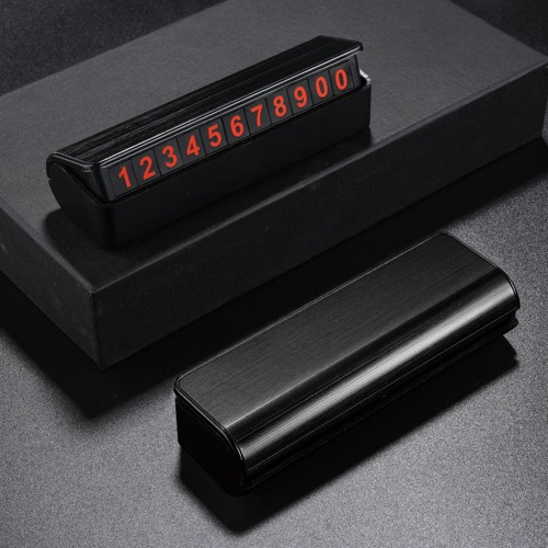 메탈 팝업 주차 번호판