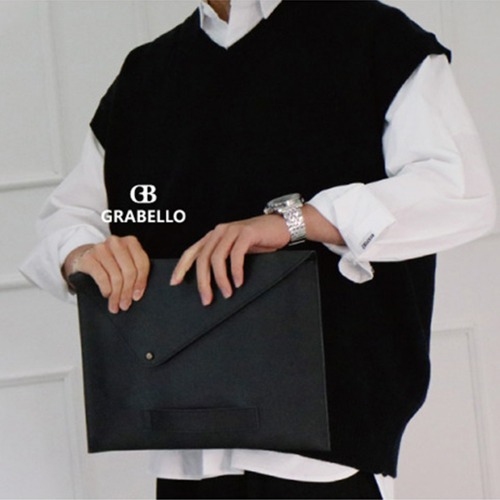 그라벨로 오블리크 클러치백