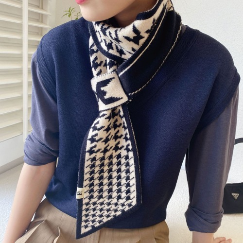 고급스타일 고리 롱머플러