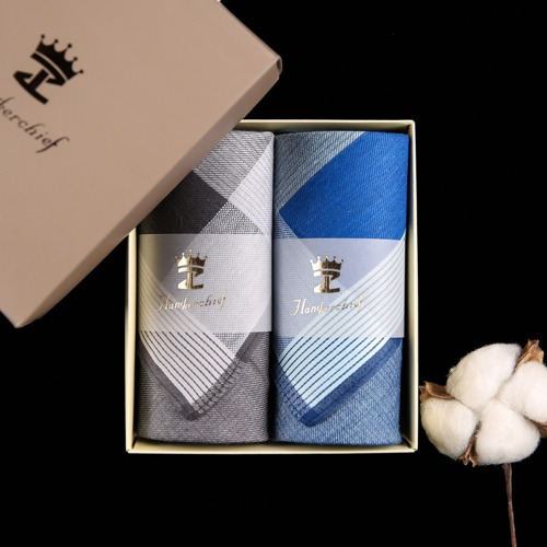 남녀 손수건 선물세트 (남성용)