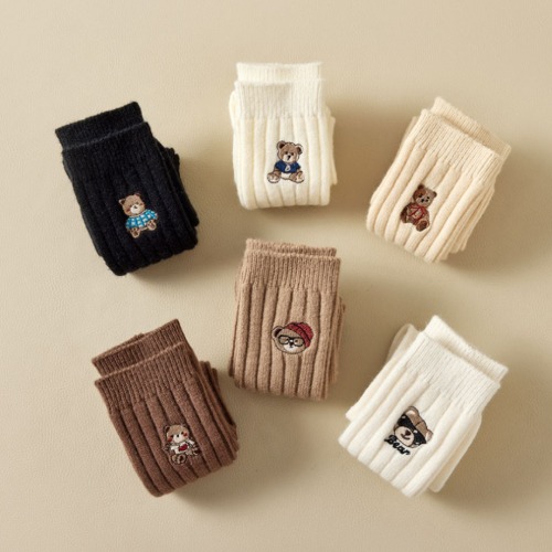 더 길어진 울캐시미어 고급자수 양말 6개세트