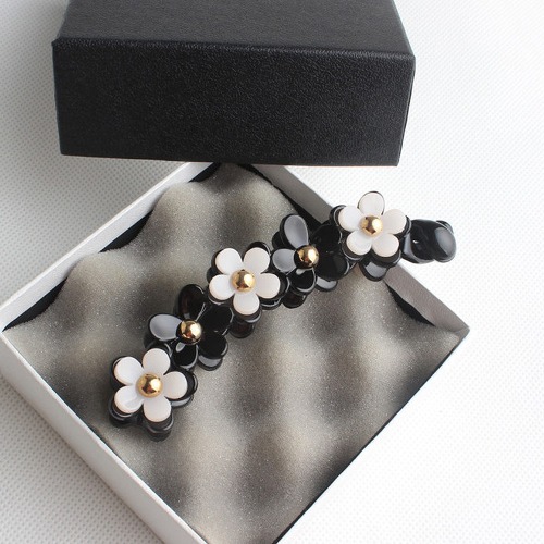 비쥬플라워 바나나집게핀