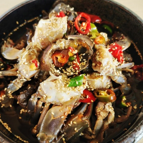 100프로 국내산 여수 돌산 간장돌게장(1kg)