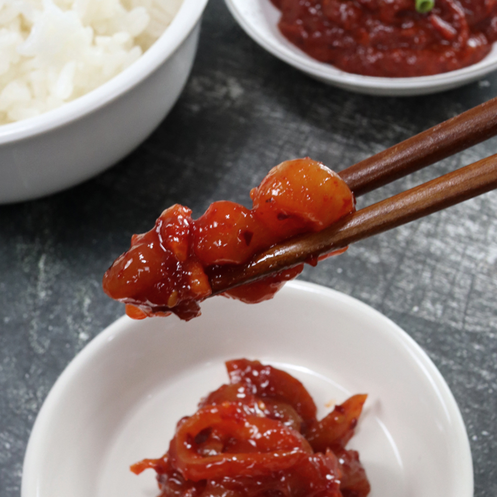 저염식 오징어 젓갈 오징어젓 350g