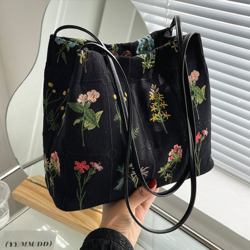 프랑스 자수 럭셔리 숄더백