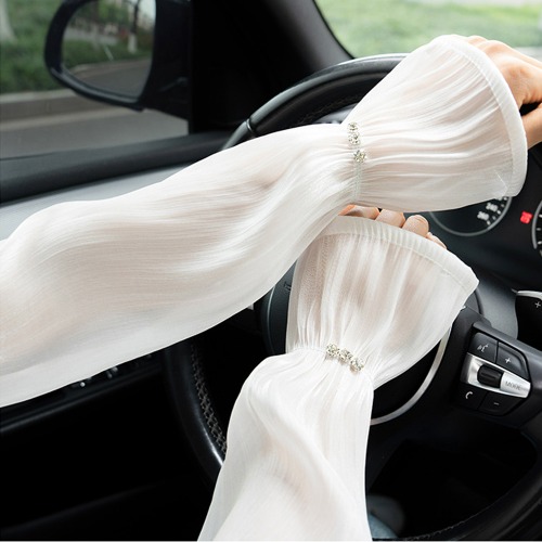 큐빅 얼음실크 자외선보호 팔토시