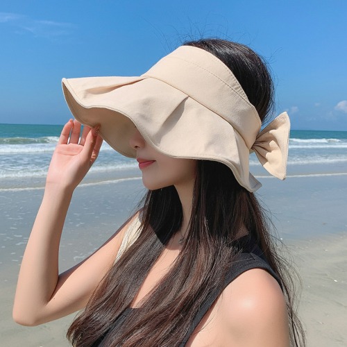 미드나잇 리본썬캡