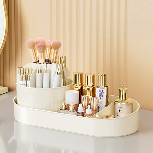 리빙공감 대용량 수납 화장품 보관함