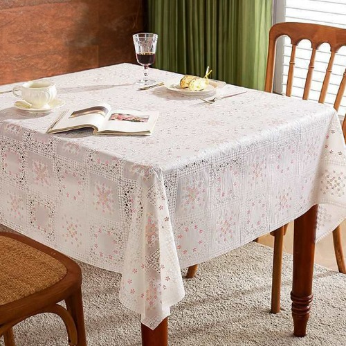 리빙공감 꽃무늬 자수 감성 식탁보