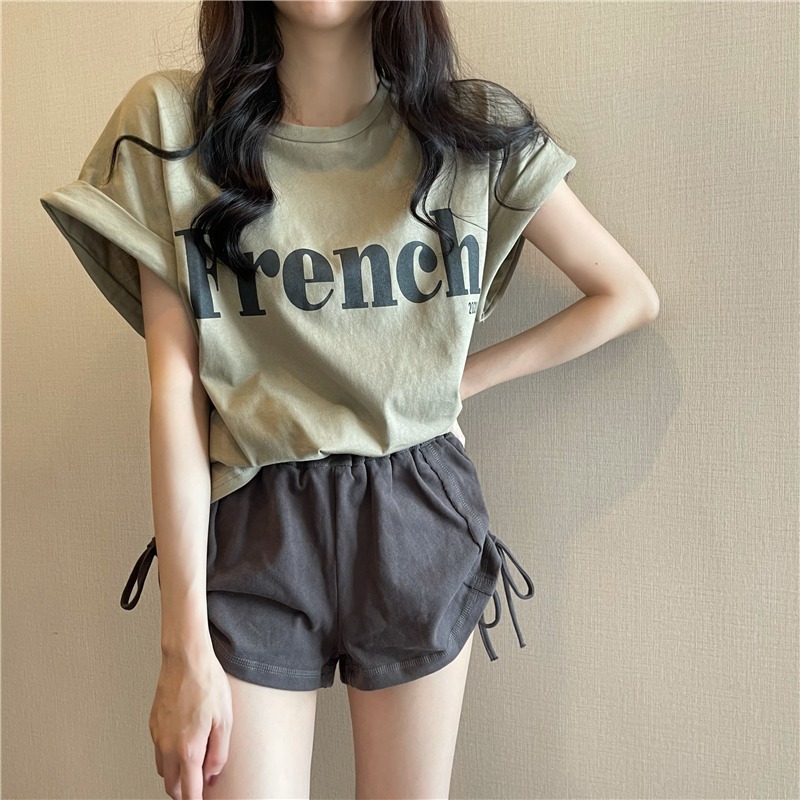 팡팡 시원한 루즈핏 반팔 티셔츠 라운드넥