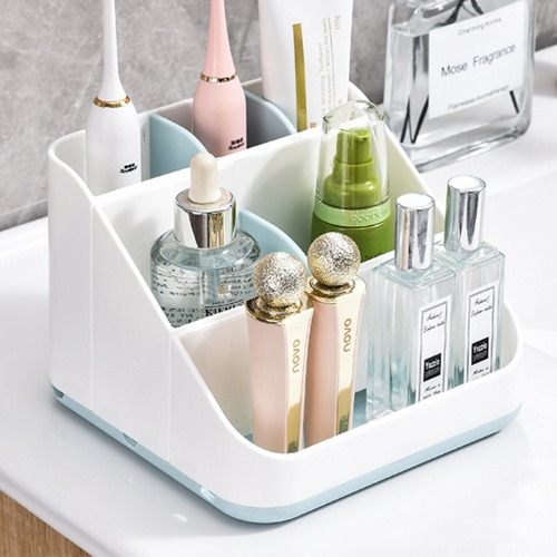 깔끔 욕실 물빠짐 칫솔치약꽂이 화장품정리함 향수 트레이