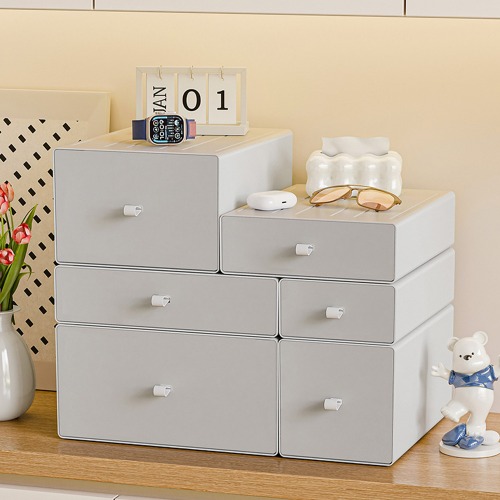 깔끔한 DIY 서랍형 수납정리함 책상서랍정리 오거나이저 팬트리수납함