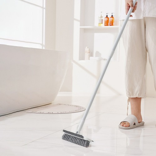 깔끔한 롱스탠드 3in1 화장실청소솔 욕실바닥솔