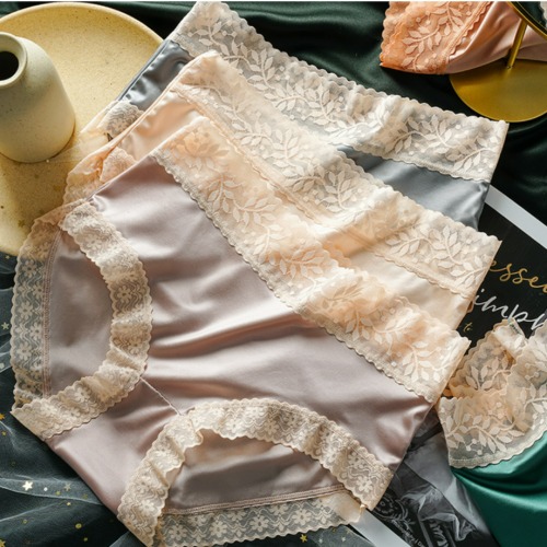 신축성좋은 고급실크팬티 6개세트